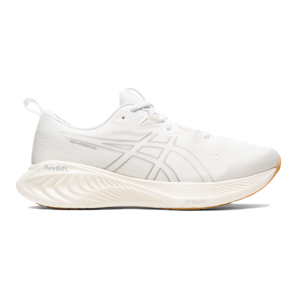 Women's Asics Gel-Cumulus 25, White/White, 9.5 B Medium