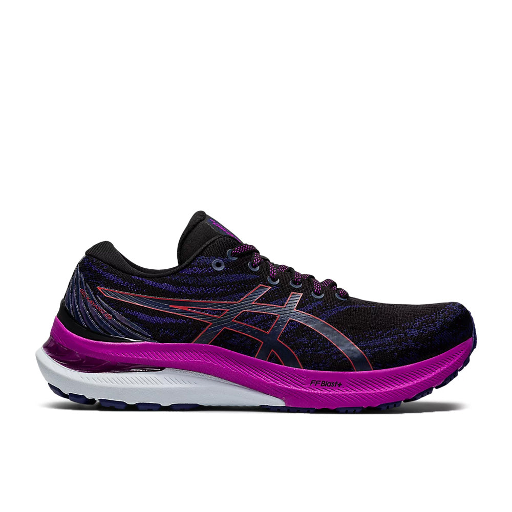 Women's Asics GEL-Kayano 29, Black/Red Alert, 9.5 B Medium