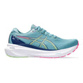 Women's Asics Gel-Kayano 30, Gris Blue/Lime Green, 6.5 B Medium