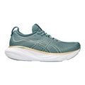 Women's Asics Gel-Nimbus 25, Foggy Teal/Champagne, 8.5 B Medium