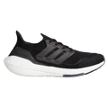 Women's Adidas Ultraboost 21, Black/Black/Grey, 9.5 B Medium