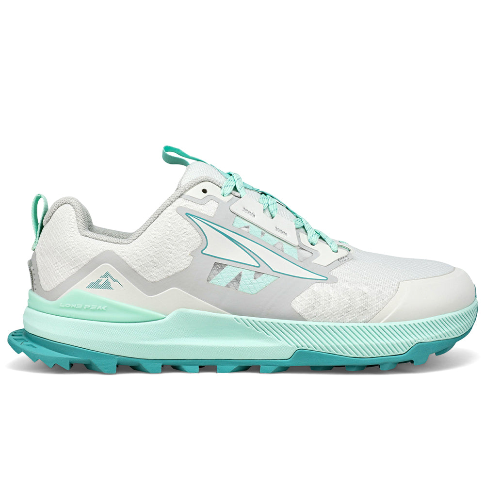 Women's Altra Lone Peak 7, Light Gray, 7 D Wide