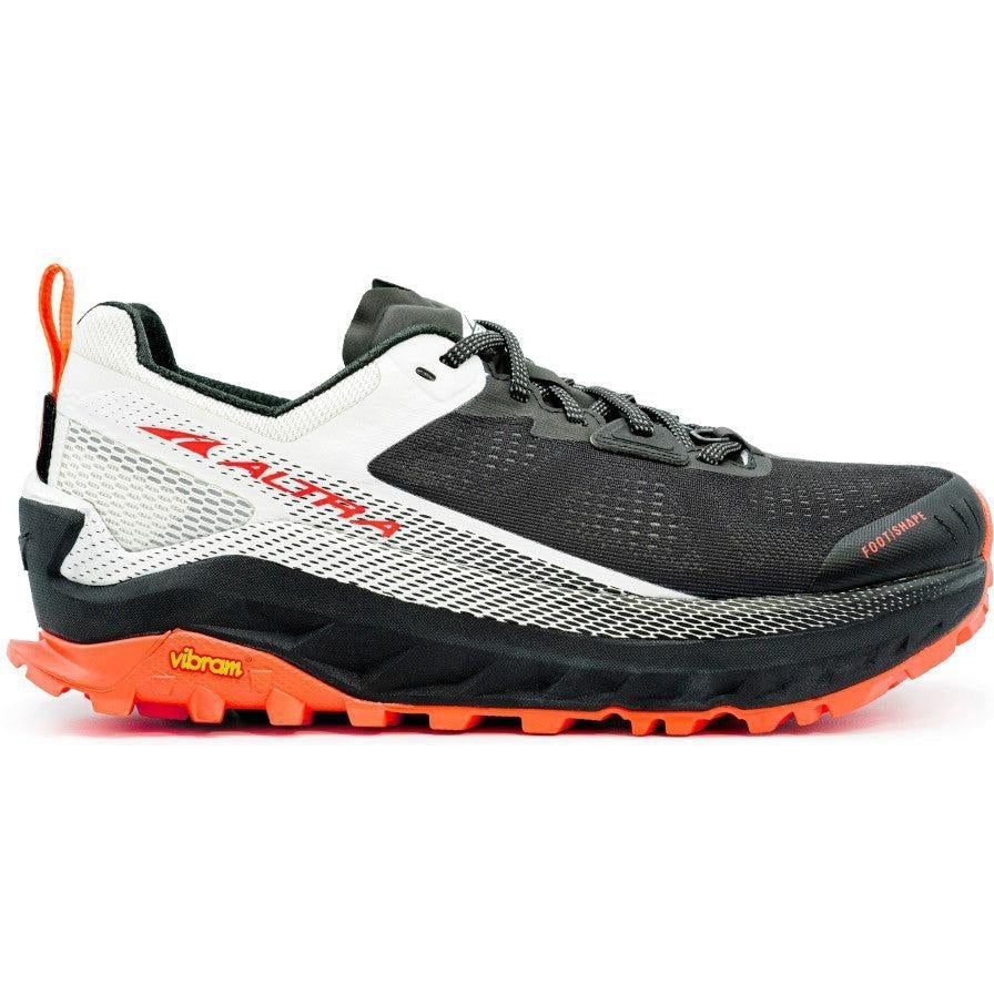 Women's Altra Olympus 4, Black/White, 7 B Medium