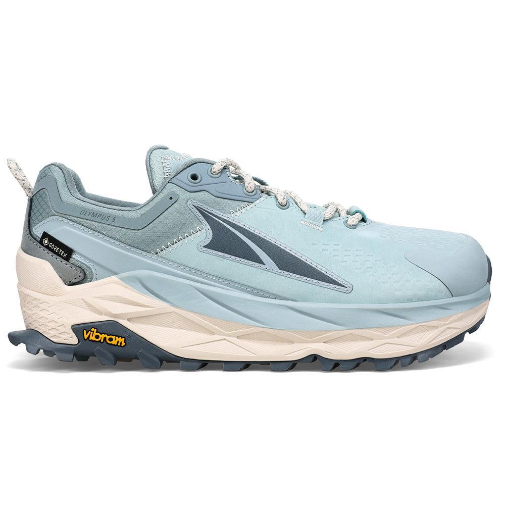Women's Altra Olympus 5 Low GTX, Mineral Blue, 10.5 B Medium