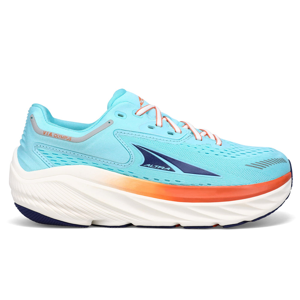 Women's Altra Via Olympus, Light Blue, 10 B Medium