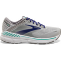 Women's Brooks Adrenaline GTS 22, Alloy/Blue/Green, 9 B Medium
