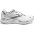 Women's Brooks Adrenaline GTS 22, White/Oyster/Primer Grey, 11.5 B Medium
