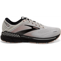 Women's Brooks Adrenaline GTS 22, Grey/Rose/Black, 9 D Wide