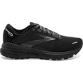 Women's Brooks Adrenaline GTS 22, Black/Black/Ebony, 8 D Wide