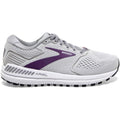 Women's Brooks Ariel '20, Oyster/Alloy/Grape, 8.5 D Wide