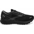 Women's Brooks Ghost 14, Black/Black/Ebony, 9 D Wide