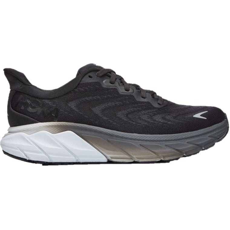 Women's Hoka One One Arahi 6, Black/White, 11 D Wide