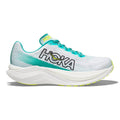 Women's Hoka One One Mach X, White/Blue Glass, 7.5 B Medium