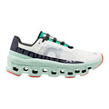 Women's On Cloudmonster, Undyed-White/Creek, 7.5 B Medium