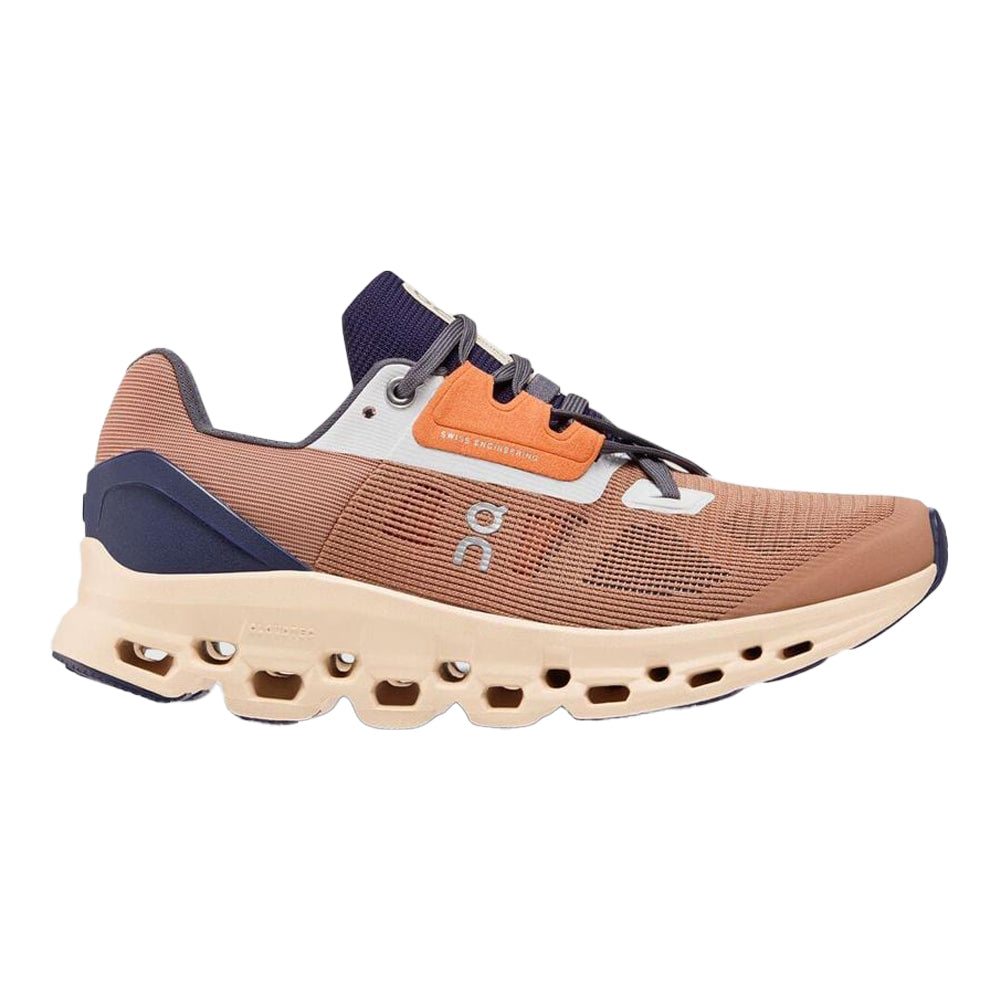 Women's On Cloudstratus, Cork/Fawn, 7.5 B Medium