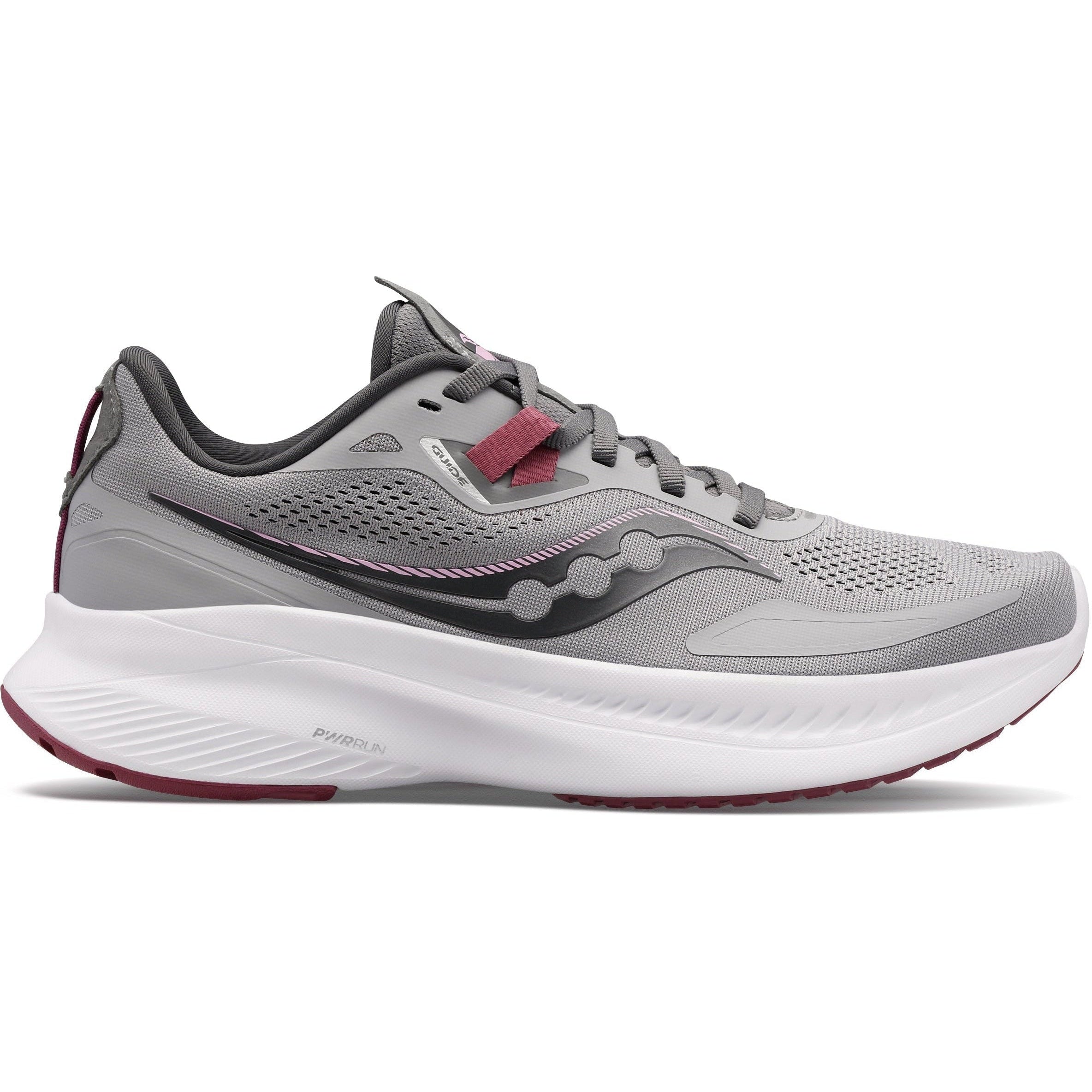 Women's Saucony Guide 15, Alloy/Quartz, 9 D Wide