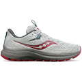 Women's Saucony Omni 21, Concrete/Berry, 8.5 B Medium