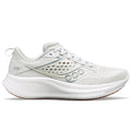 Women's Saucony Ride 17, Pearl/Gum, 8 B Medium
