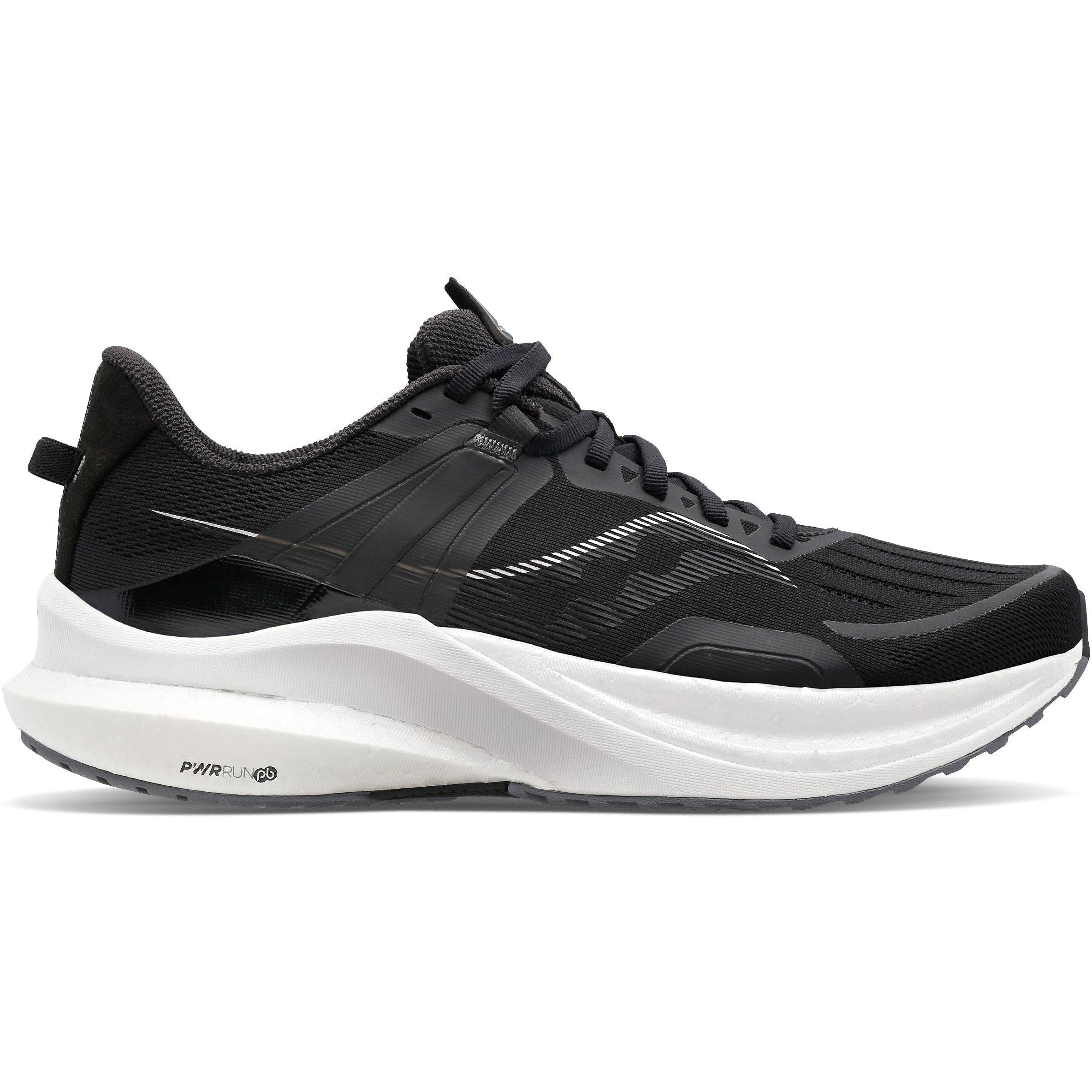Women's Saucony Tempus, Black/Fog, 8 B Medium