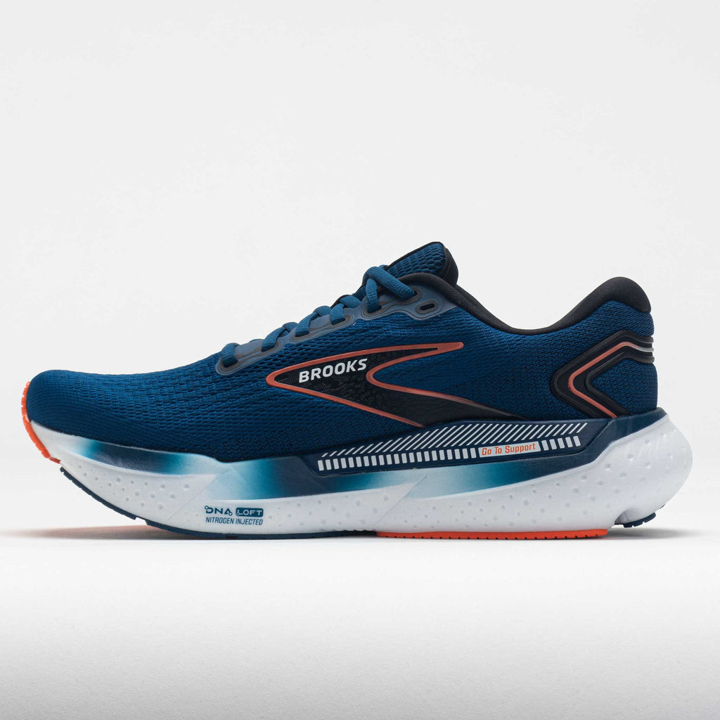 Brooks Glycerin GTS 21 Men's  Blue Opal/Black/Nasturtium