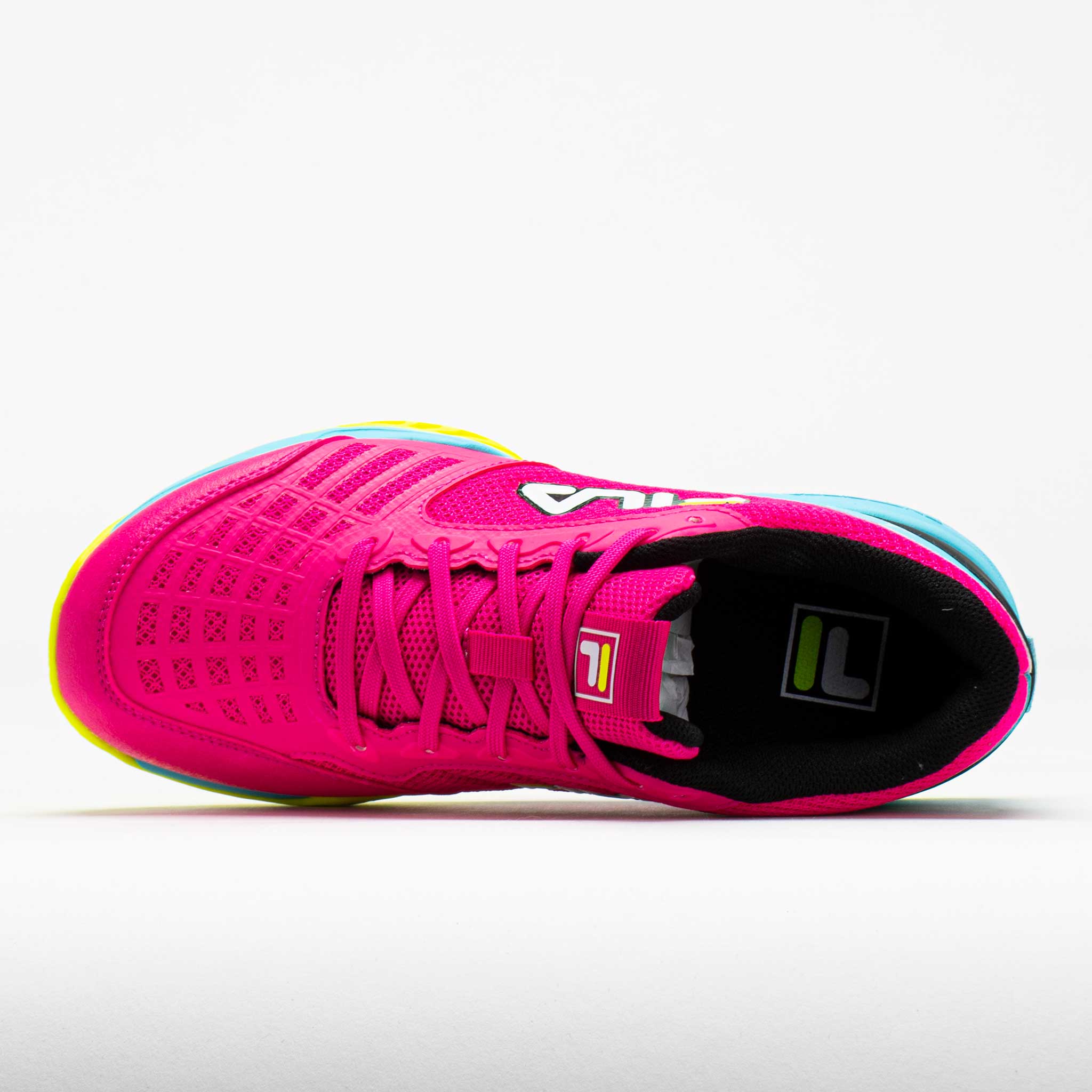 Fila Axilus 3 Junior  Pink Glo/Bluefish/Safety Yellow
