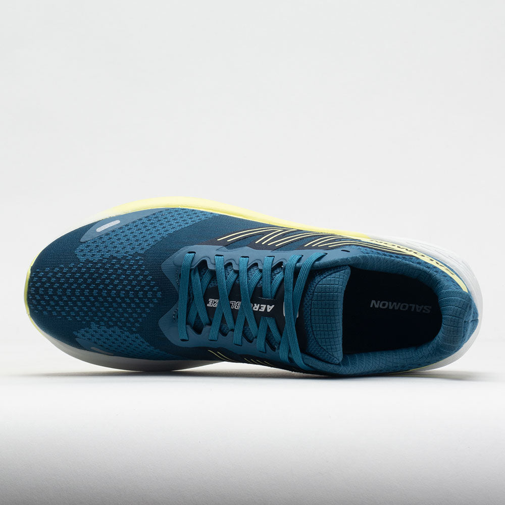 Salomon Aero Blaze Men's  Blue Ashes/Sunny Lime/Dark Sapphire