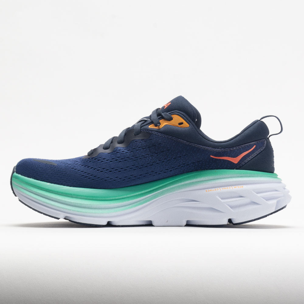 HOKA Bondi 8 Women's  Outer Space/Bellwether Blue