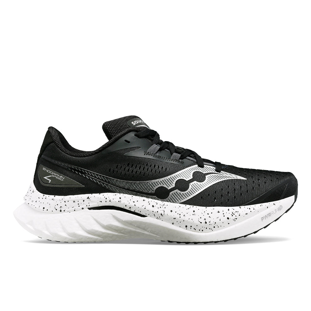 Men's Saucony Endorphin Speed 4, Black, 9.5 D Medium