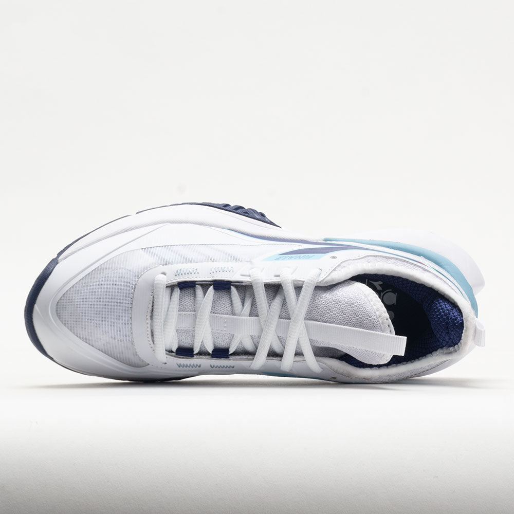 Diadora Finale AG Women's  White/Blue Print