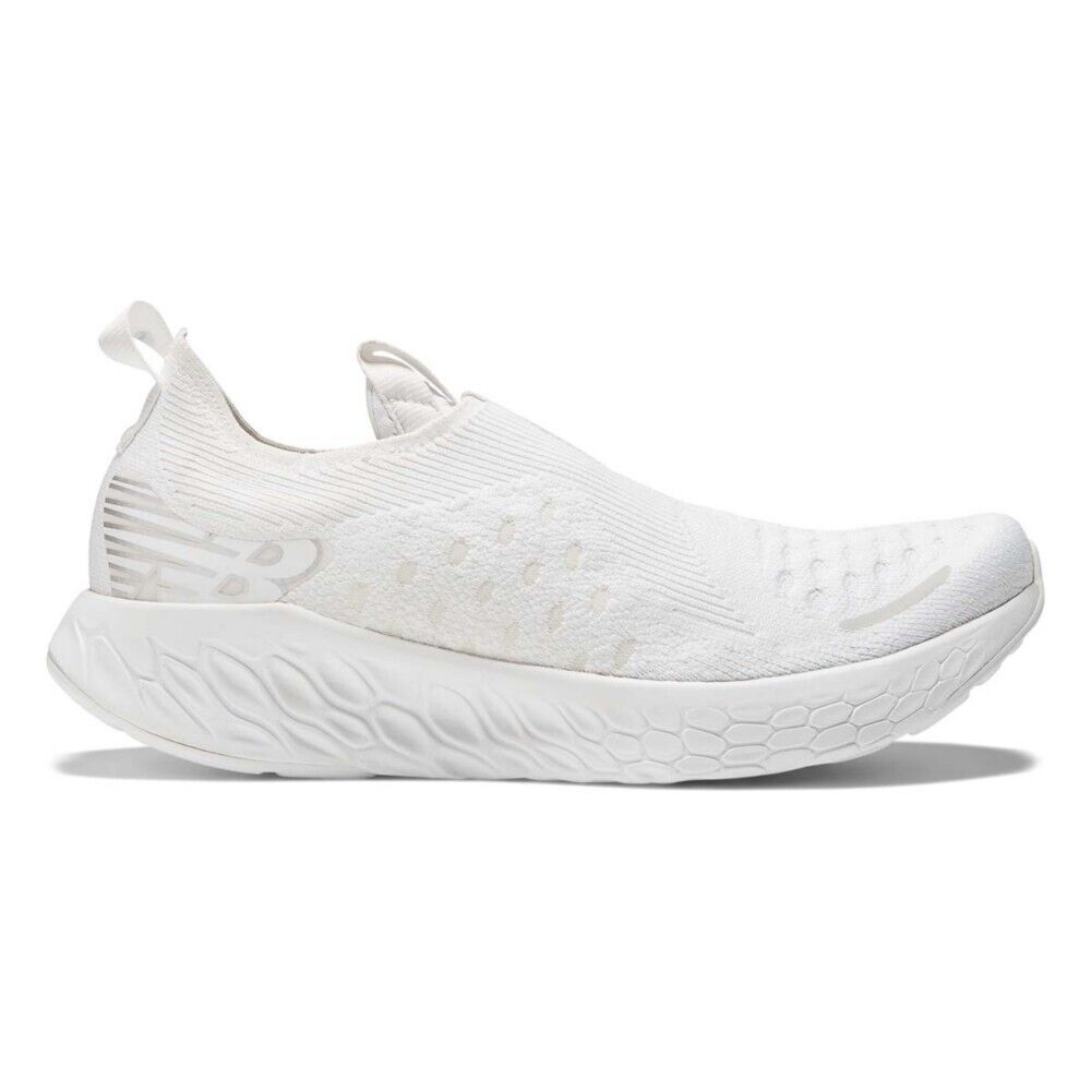 Women's New Balance Fresh Foam X 1080 Unlaced, White/White, 7 D Wide