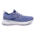 Women's Brooks Glycerin StealthFit 20, Blue/Pastel Lilac/White, 10 B Medium