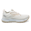 Women's Brooks Glycerin StealthFit 20, White/Khaki, 11 B Medium