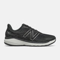 Women's New Balance Fresh Foam X 860v12, Black/White, 7.5 2A Narrow